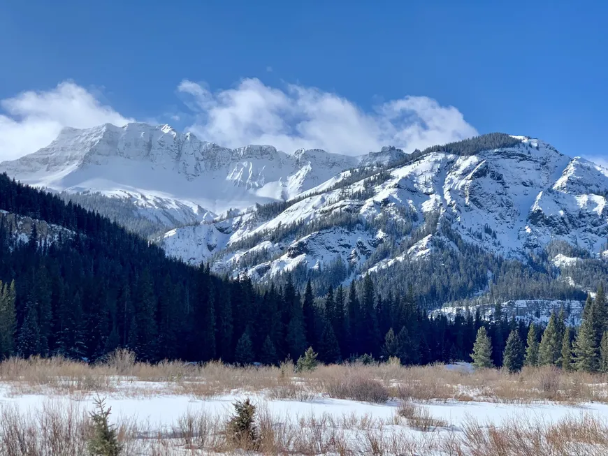 Winter in Yellowstone National Park 